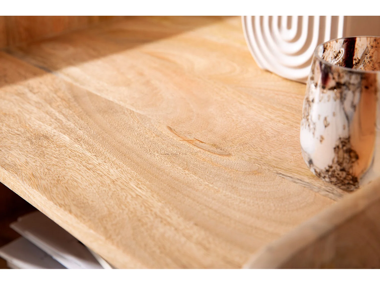 Table de Chevet Bois Massif 50x60x40 cm Table de Nuit d'appoint Haute