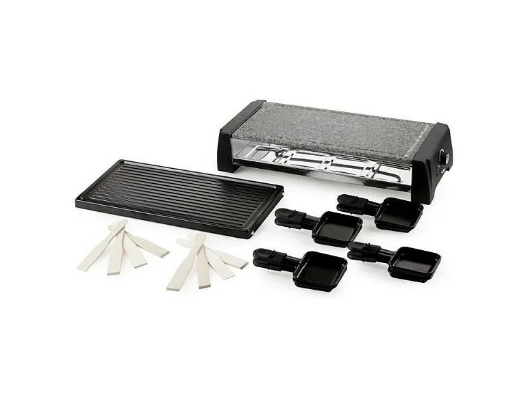 DOMO DO9189G Appareil a raclette 8 personnes - Noir