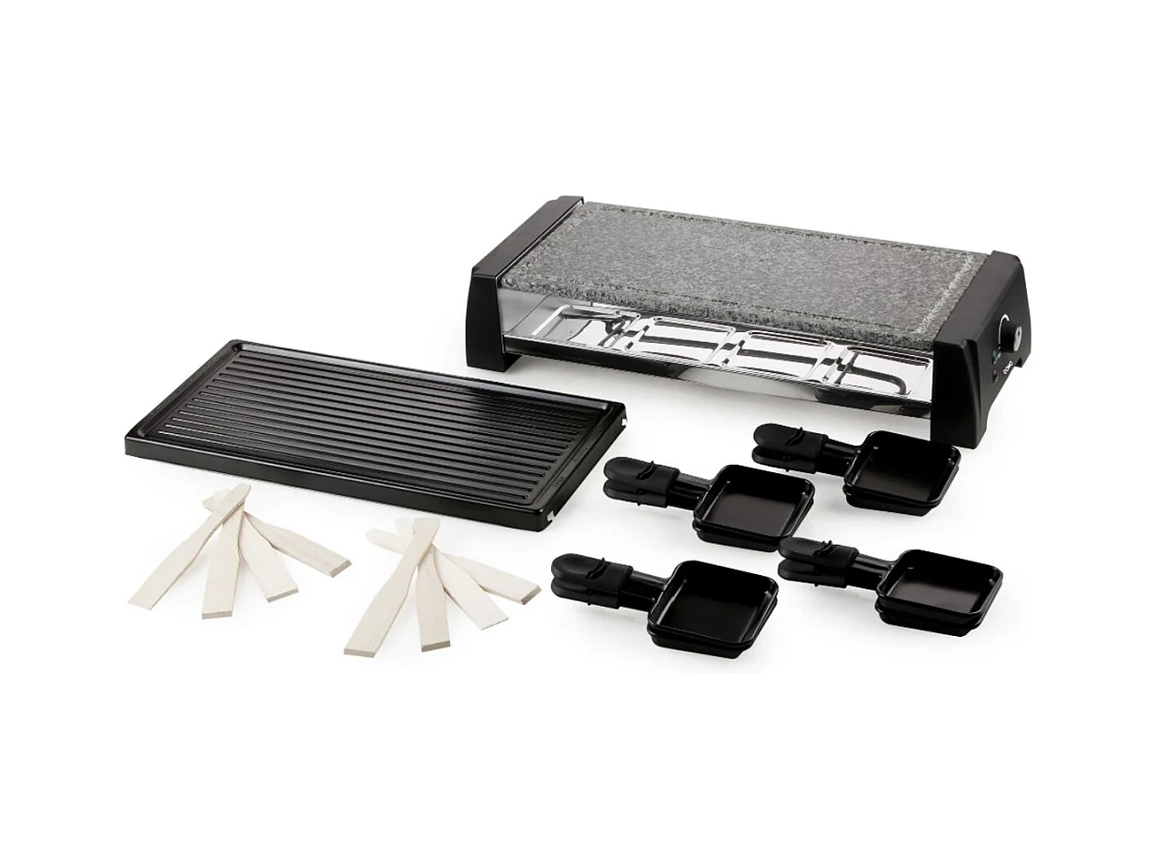 DOMO DO9189G Appareil a raclette 8 personnes - Noir