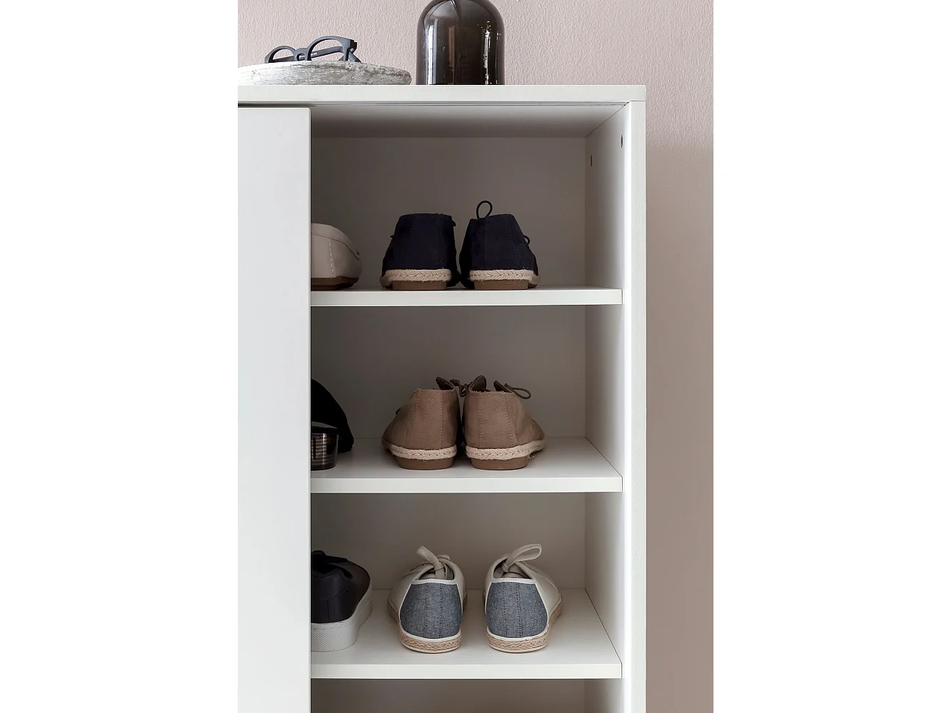 Schuhschrank SV51780 Holz 20 Paar Schuhe Schuhregal Schuhkommode Groß