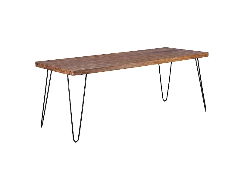 Massivholz Sheesham Esstisch 200x80x76 cm Küchentisch Massiv Tisch