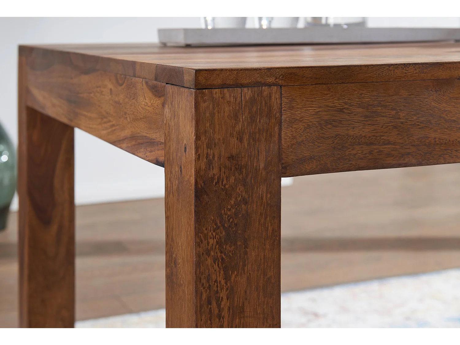 Esstisch MUMBAI Massiv 140 x 80 cm Massivholz Küchentisch Esszimmer Tisch