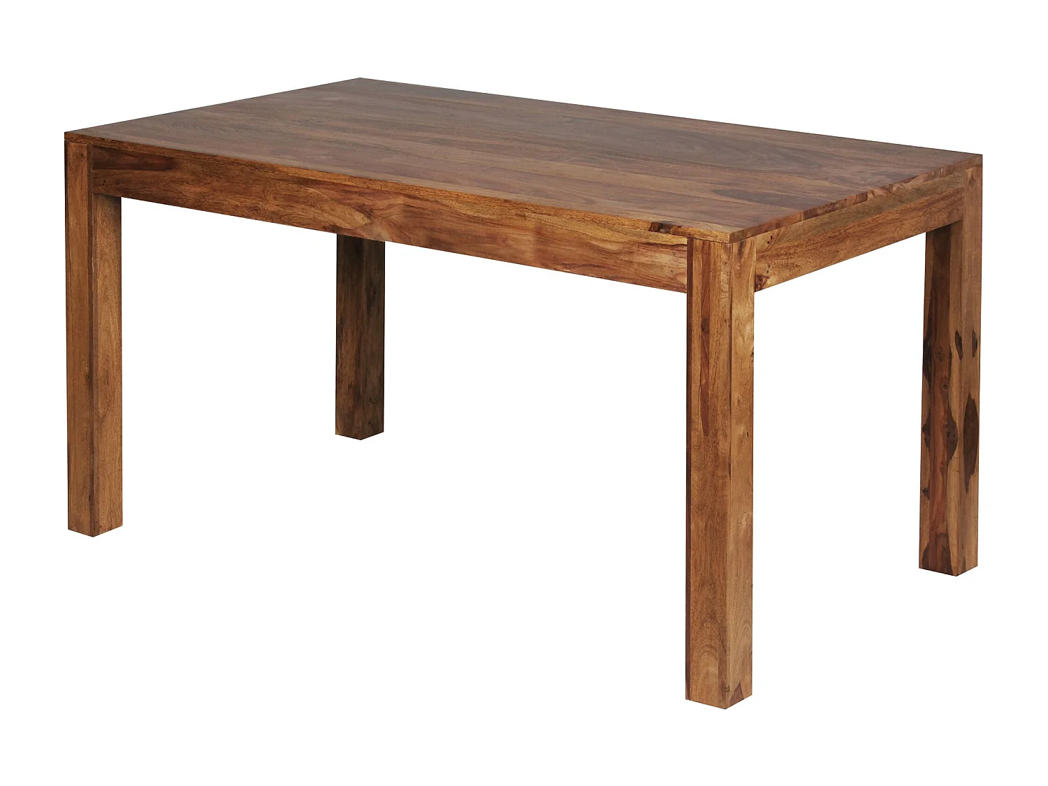 Esstisch MUMBAI Massiv 140 x 80 cm Massivholz Küchentisch Esszimmer Tisch