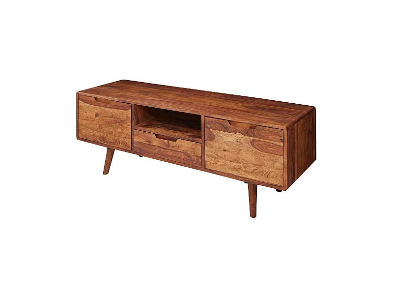 TV Lowboard Holz Fernsehkommode Massiv Landhaus Fernsehschrank TV Bank