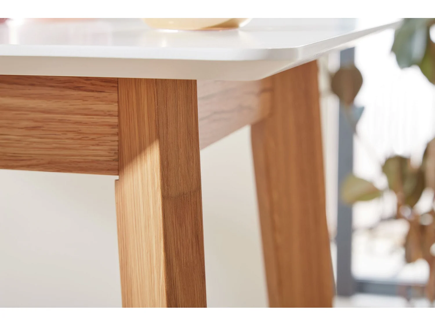 Stehtisch 60x110x60cm Weiß Bartisch Skandinavisch Eiche Tisch Partytisch