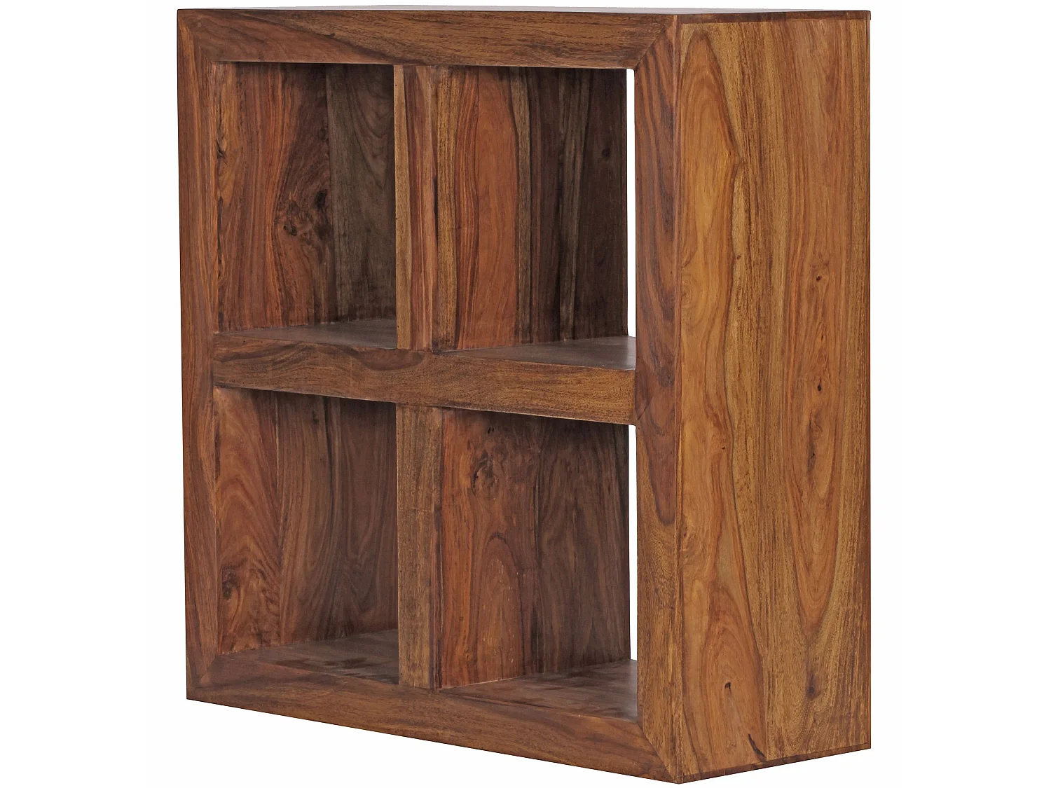 Standregal Massivholz 82cm Holzregal Naturprodukt Beistelltisch Landhaus