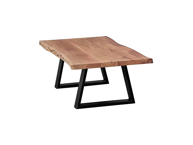 Couchtisch GAYA Massivholz Akazie 115 x 60 cm Baumstamm Wohnzimmertisch