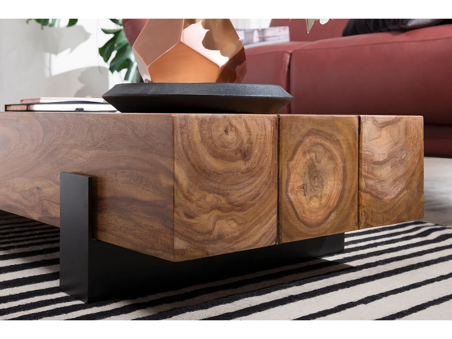 Couchtisch Wohnzimmertisch Holz Massiv Sofatisch Tisch Wohnzimmer