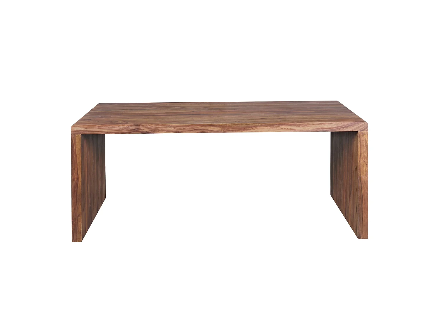 Bureau 180 cm Table d’Ordinateur Bois Massif Sheesham Table de Travail