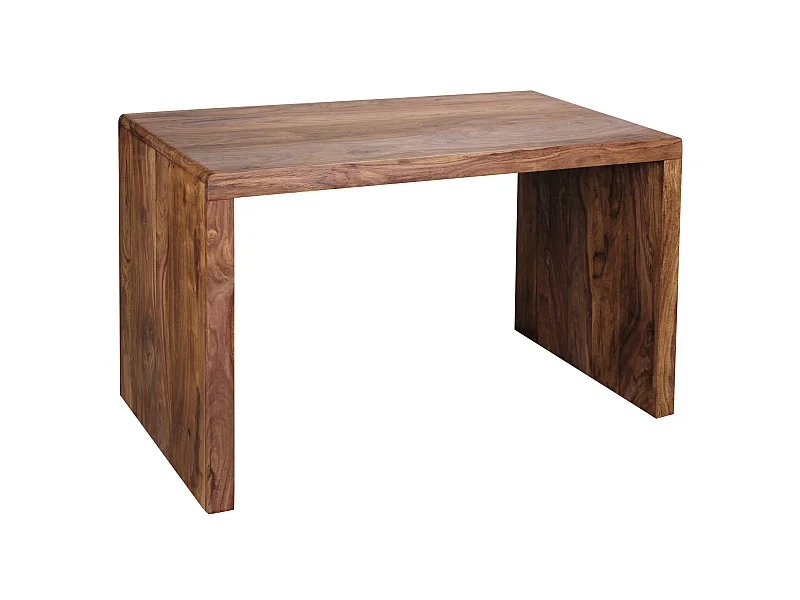 Schreibtisch  Holz Massiv Sheesham Büro Arbeitszimmer Tisch Holztisch