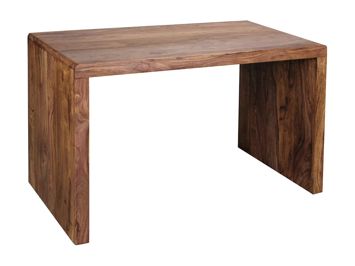 Schreibtisch  Holz Massiv Sheesham Büro Arbeitszimmer Tisch Holztisch