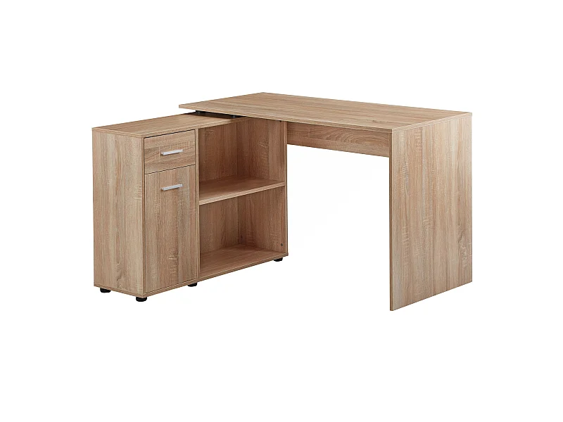 Schreibtisch Computer Eckschreibtisch Bürotisch Regal Winkel PC Tisch