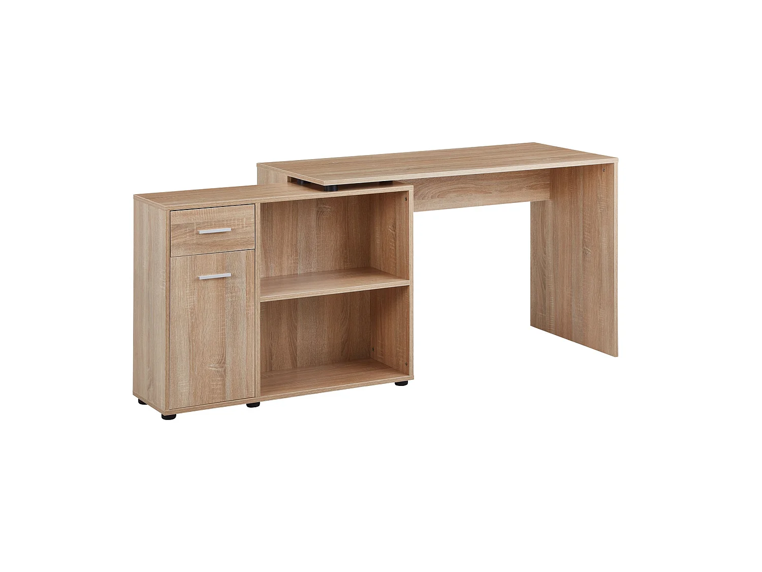 Schreibtisch Computer Eckschreibtisch Bürotisch Regal Winkel PC Tisch