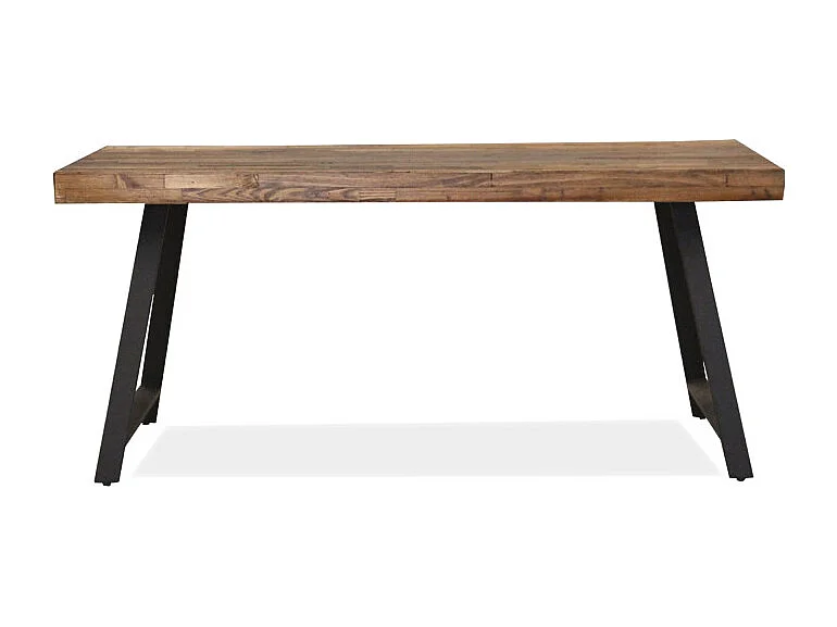 TAVOLO ARBUSTO STRONG 180*90 RUSTICO SCURO/NERO