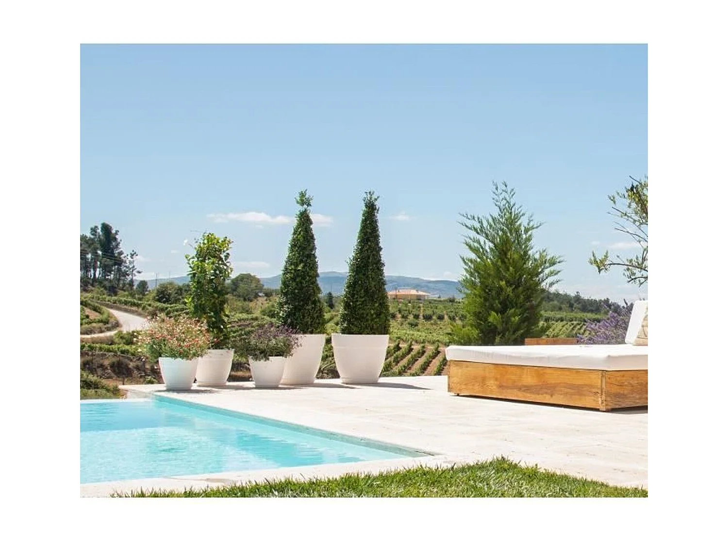 Pot de jardin Capri Campana 35cm anthracite Artevasi - 20L