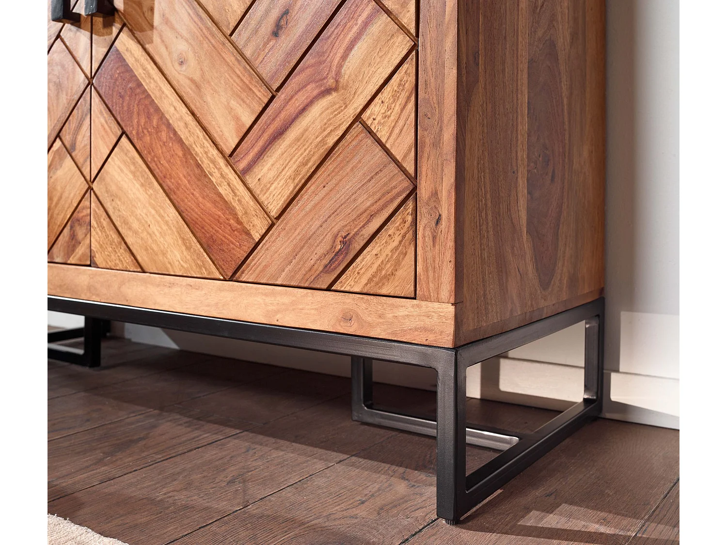 Meuble à Chaussures Bois Massif 100 cm Rangement Meuble de Entrée