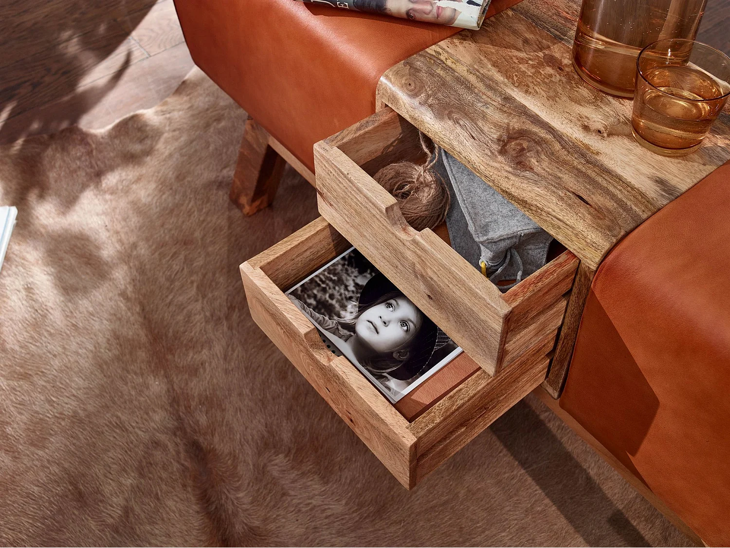 Sitzbank Turnbock Echtleder 120 cm Springbock Stauraum Turnhocker Bank