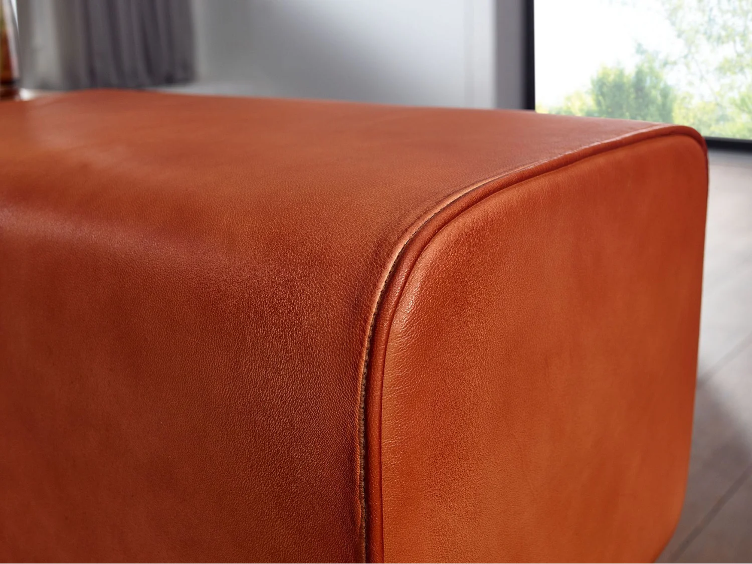 Sitzbank Turnbock Echtleder 120 cm Springbock Stauraum Turnhocker Bank