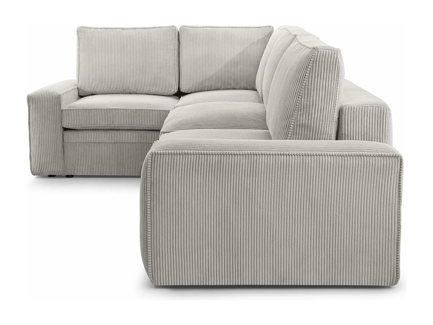 ECKSOFA Eckcouch Panten Hellgrau (Lincoln 83)