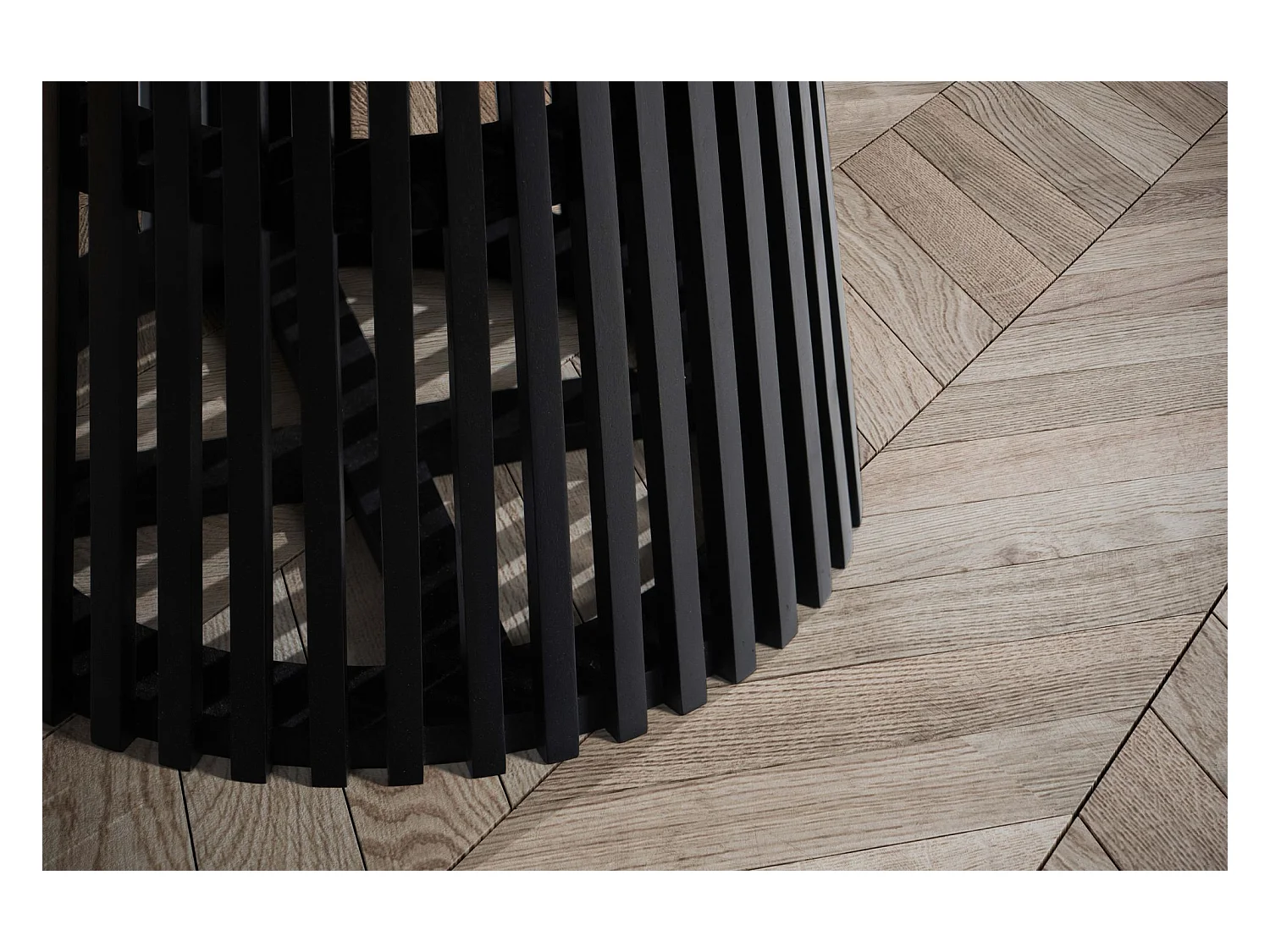 Esszimmertisch  Esstisch 120x120x77 cm Massivholz Schwarz Küchentisch