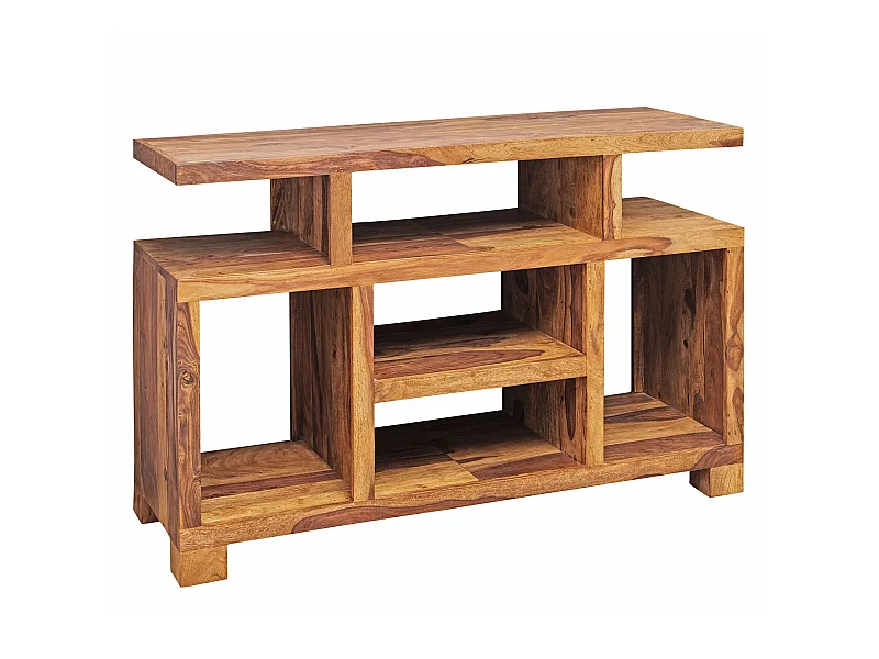 Sideboard Sheesham Massivholz 115 cm Landhaus Fernsehkommode TV-Schrank Anrichte