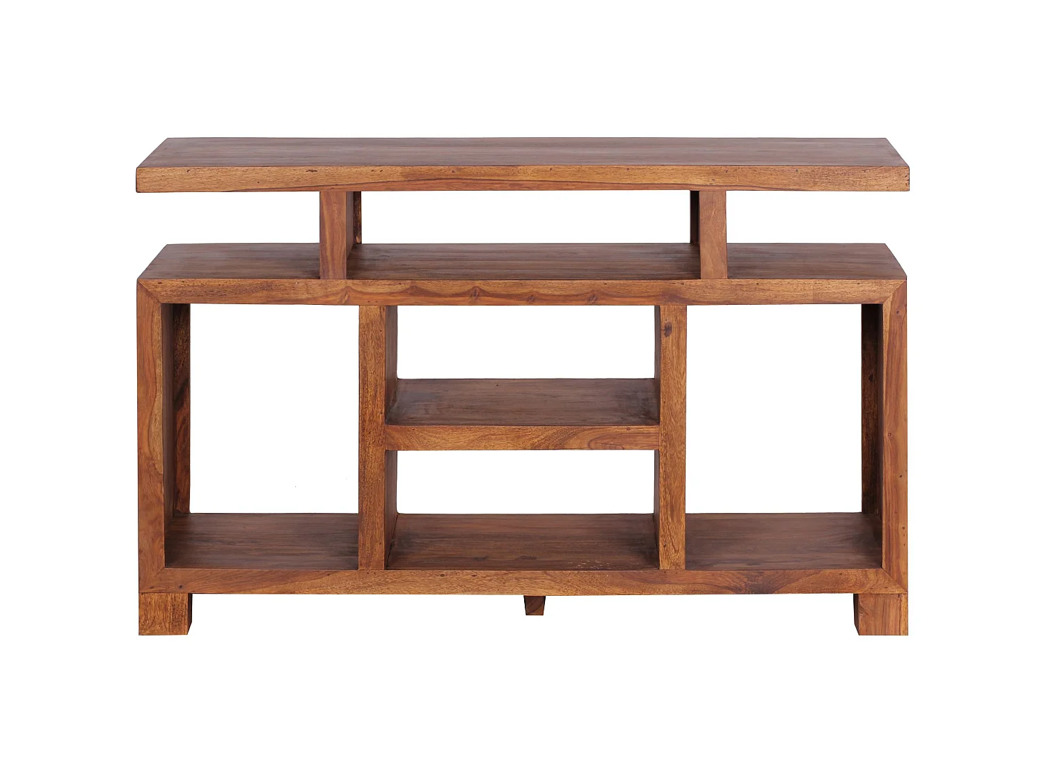 Buffet Sheesham Bois Massif 115 cm Meuble TV Buffet Commode Rangement