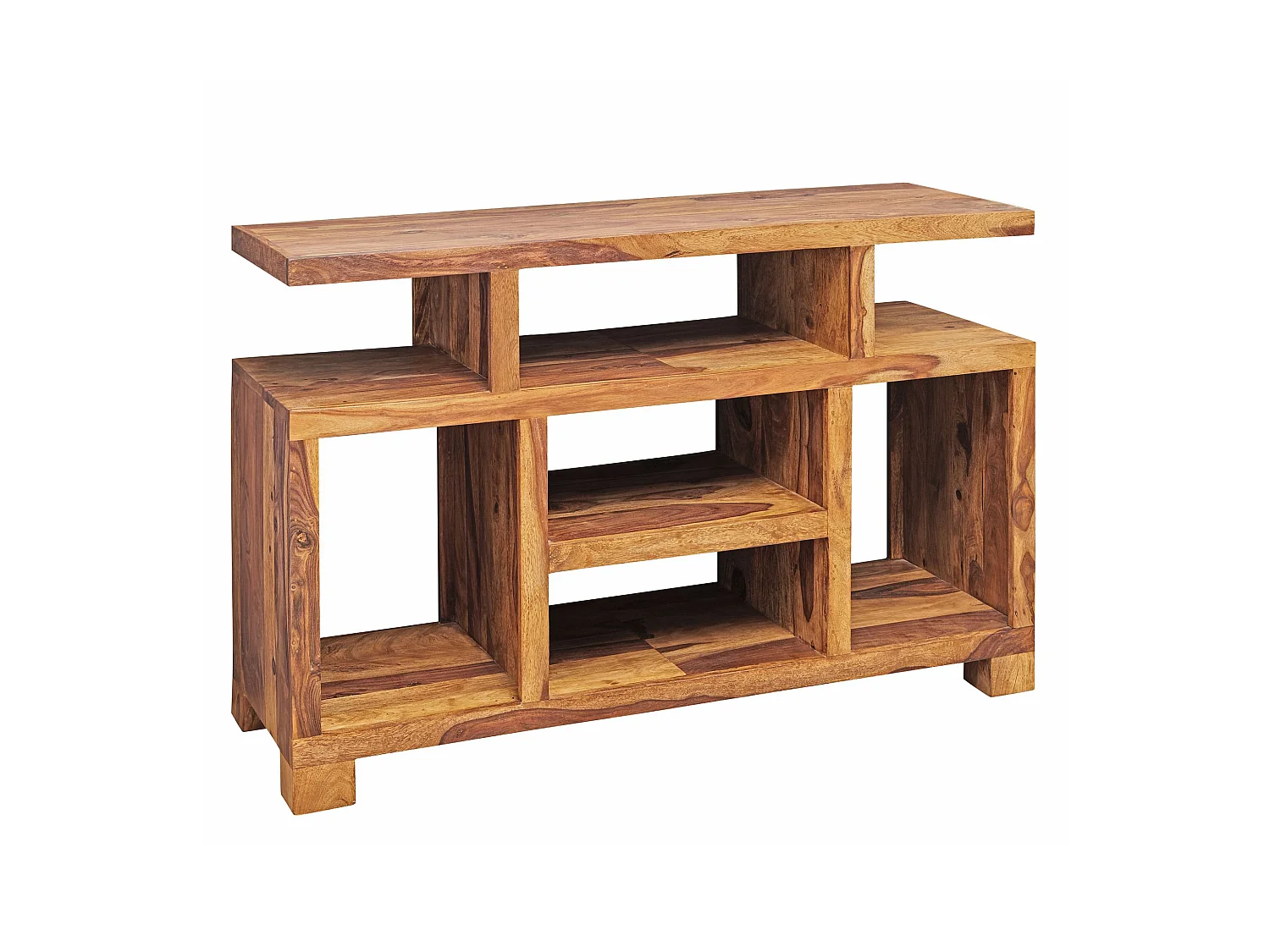 Buffet Sheesham Bois Massif 115 cm Meuble TV Buffet Commode Rangement