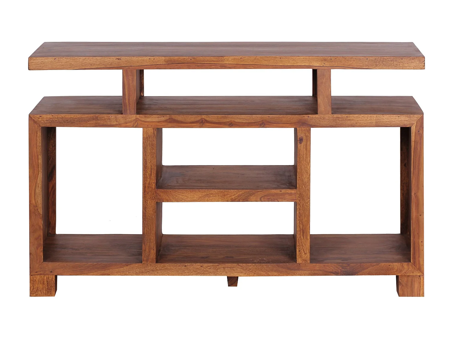 Buffet Sheesham Bois Massif 115 cm Meuble TV Buffet Commode Rangement