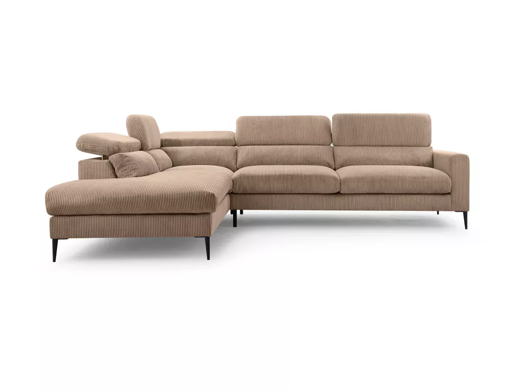 Kauf Unique ECKSOFA Big Sofa Skare Braun (Lincoln 17) Links