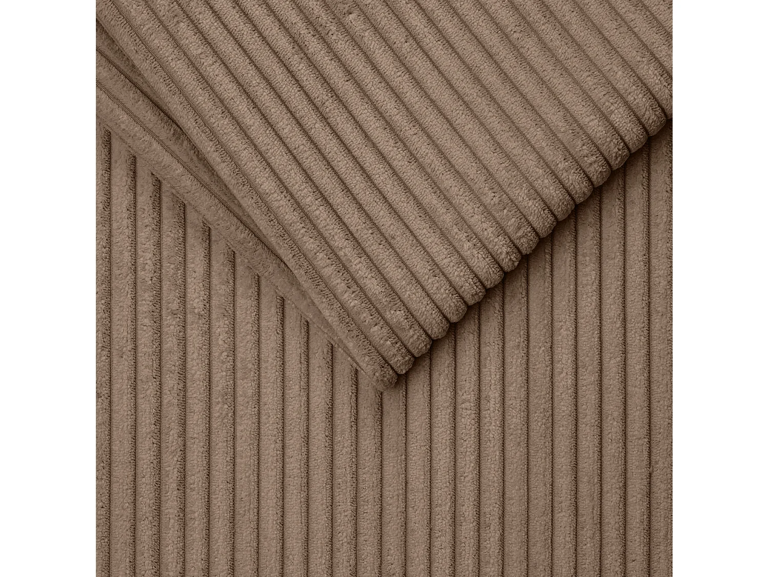 ECKSOFA Eckcouch Burla U Braun (Lincoln 17)