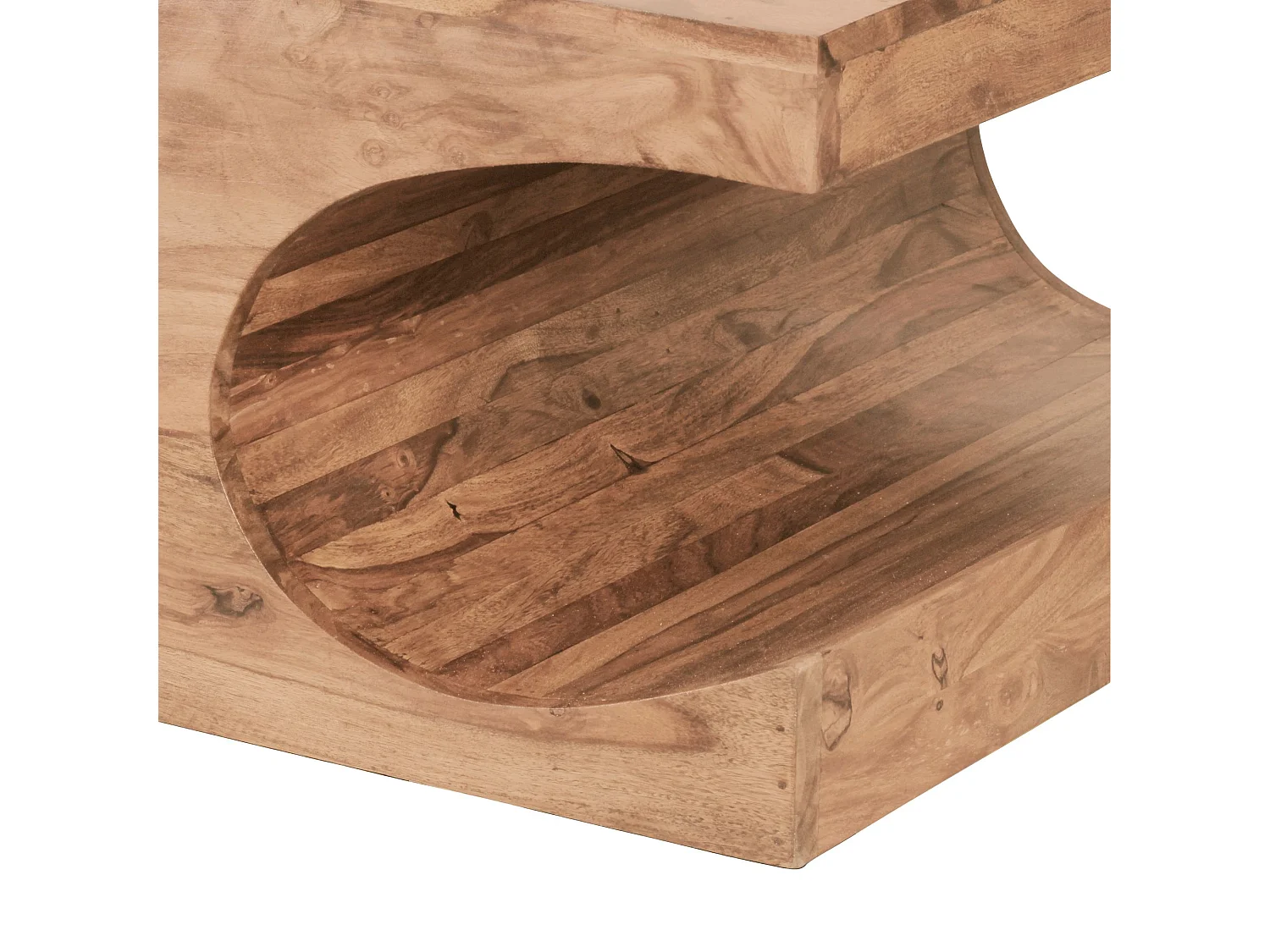 Couchtisch Massivholz 120 cm breit Wohnzimmertisch Landhaus Beistelltisch