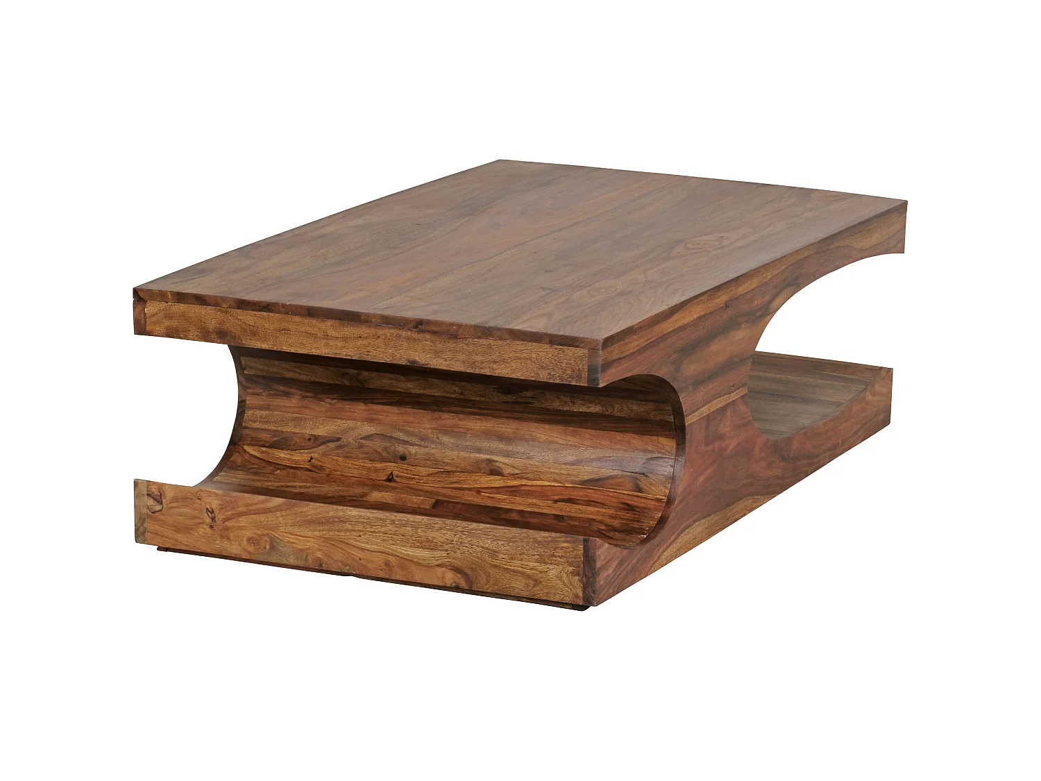 Couchtisch Massivholz 120 cm breit Wohnzimmertisch Landhaus Beistelltisch