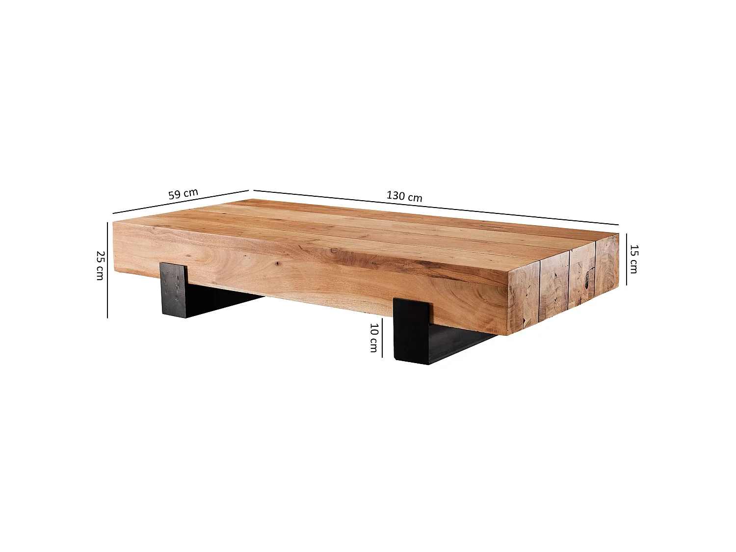 Couchtisch Wohnzimmertisch Holz Massiv Sofatisch Wohnzimmer Tisch