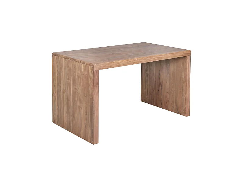 Schreibtisch 160 x 80 x 76 vm Akazie Massiv Bürotisch Büromöbel Neu