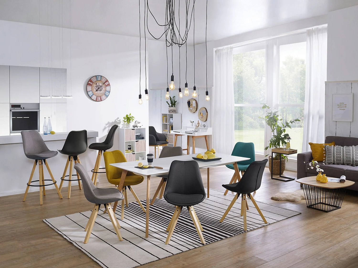 Schreibtisch 110x85x60 cm MDF weiß Arbeitstisch Laptoptisch Bürotisch & Ablage