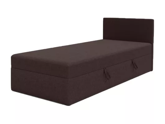 Kauf Unique Boxspringbett mit Bettkästen 80x200 cm, Braun