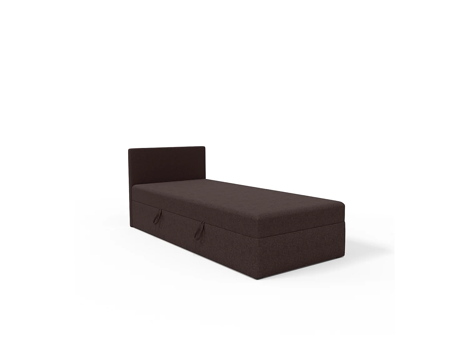BOX BETT mit Bettkästen Menorca mini basic 80x200 cm, Braun