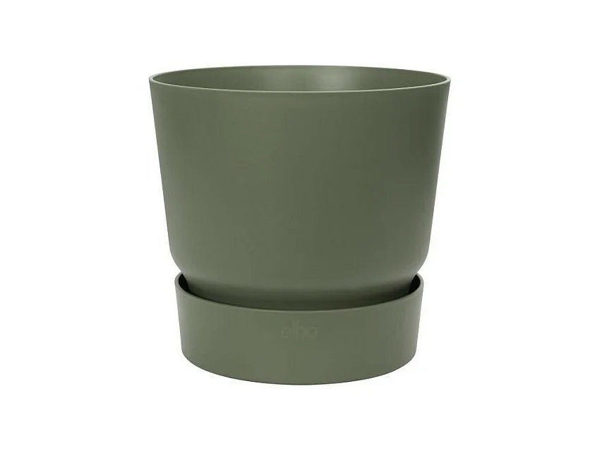 Ronde bloempot Greenville 25 - Buiten - Bladgroen Ø 24,48 x H 23,31 cm