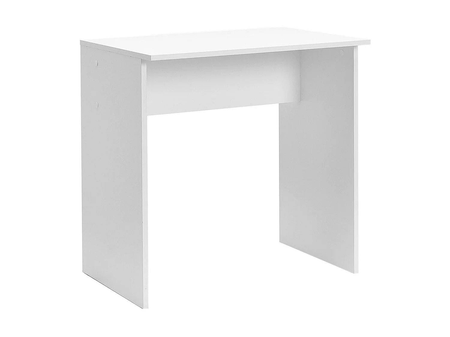Meuble du bureau, table de bureau en bois coloris blanc - longueur 72 x profondeur 52 cm