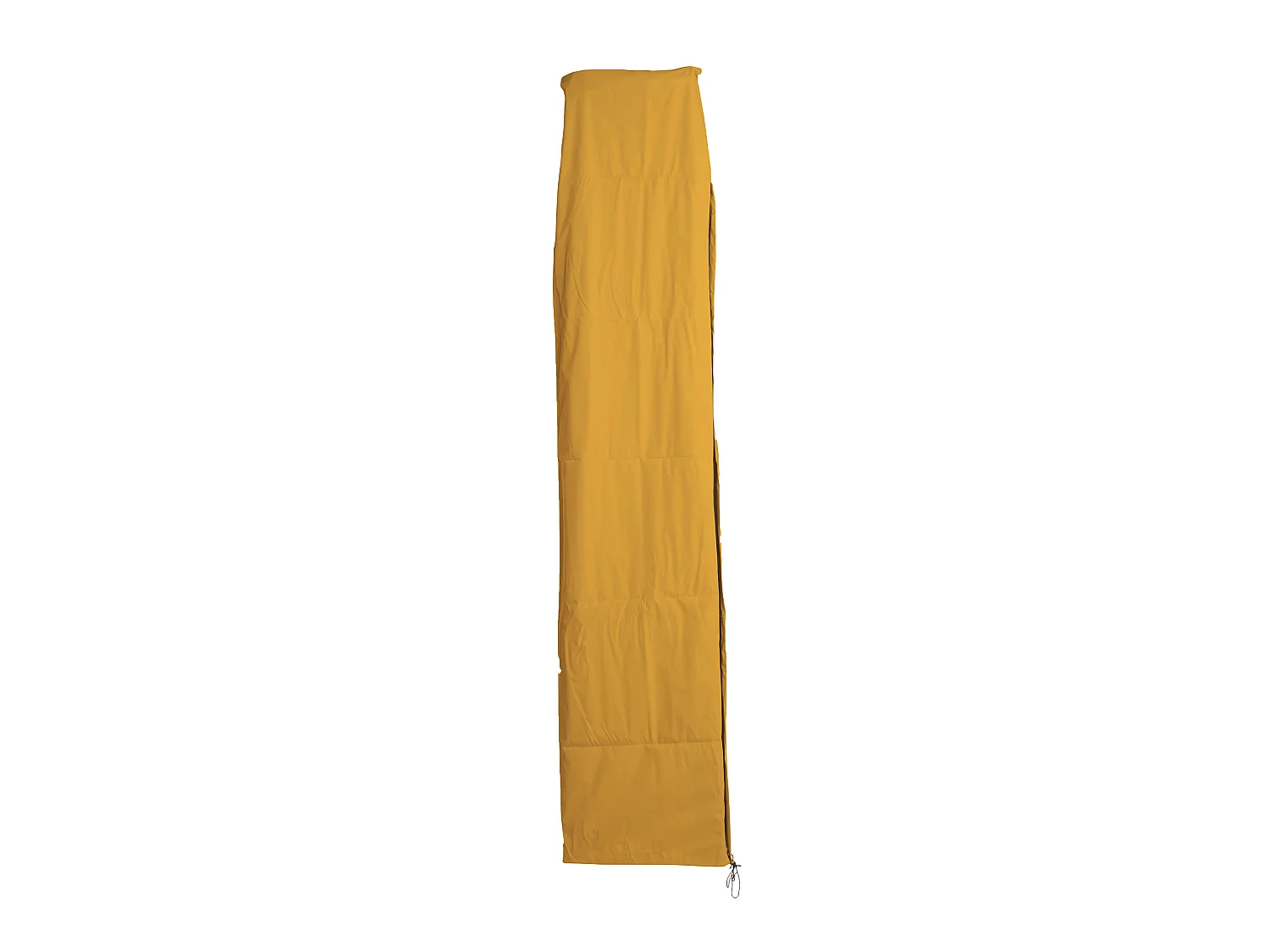 Housse de protection HWC pour parasol jusqu'à 4,3 m (3x3 m), housse avec fermeture éclair ~ jaune