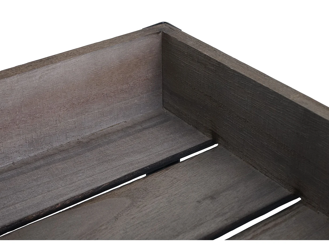 Carrello portavivande portaoggetti HWC-H22 legno paulonia marrone shabby