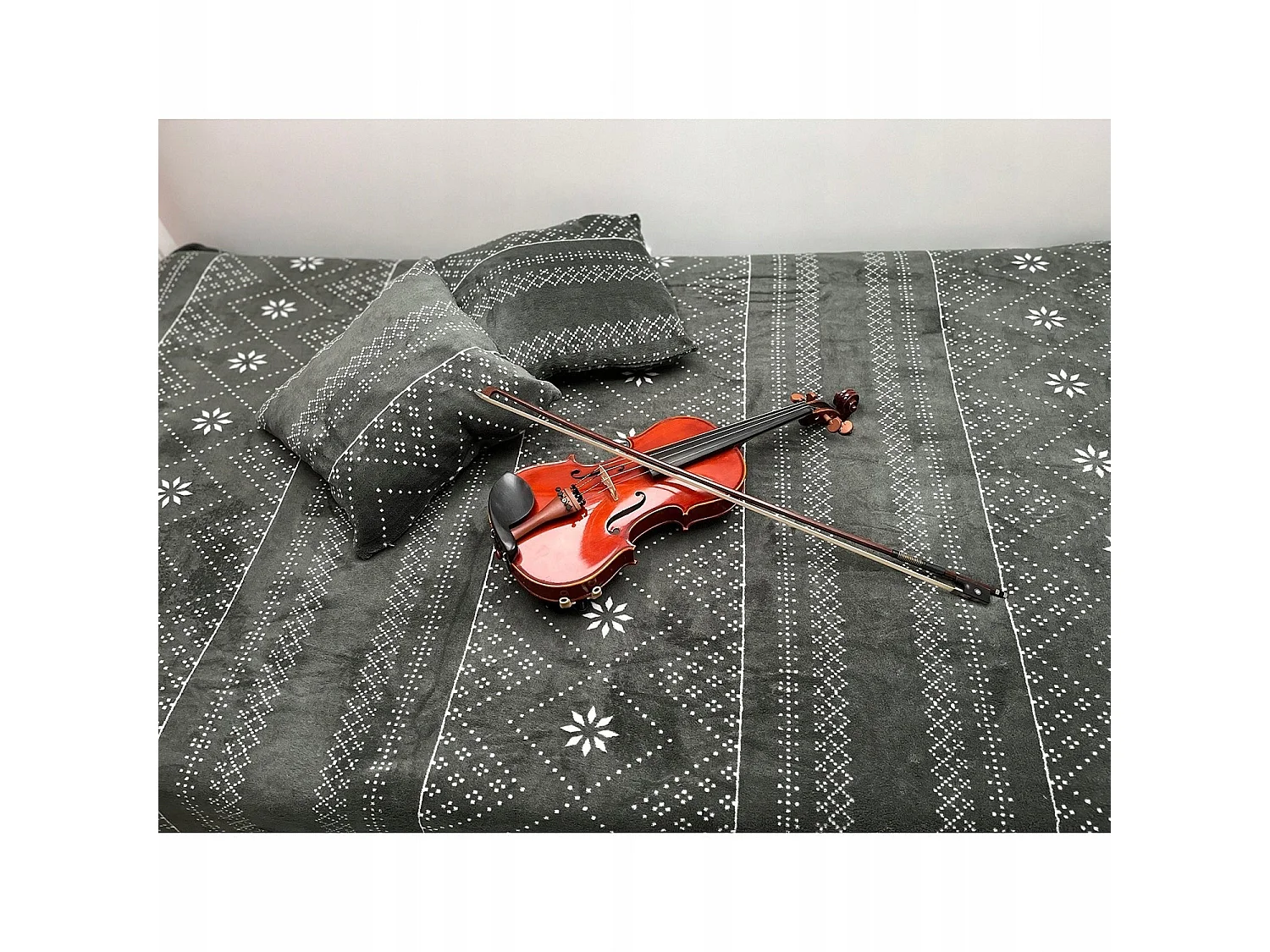 Ensemble Couvre-lit + taies d'oreiller 160 cm x 200