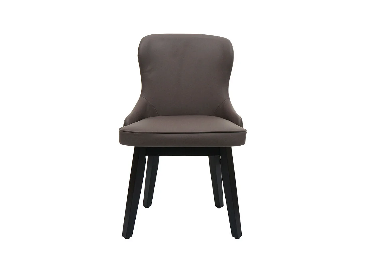 Lot de 6 chaises de salle à manger HWC-M60, chaise rembourrée, chaise de cuisine, tissu/textile bois massif - vert foncé