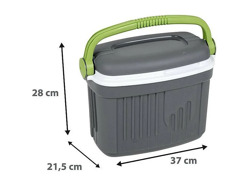 Glaciere Iceberg 8 L gris galet et vert matcha