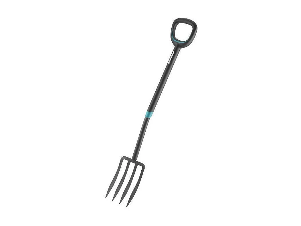 Fourche a becher ErgoLine – Manche revetement souple – Poignée ergo en D – Dents acier trempé – Garantie 25 ans