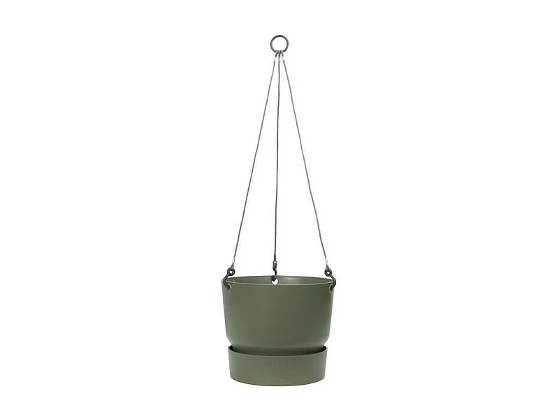 Vaso suspenso Greenville 24 - Exterior - Verde folha