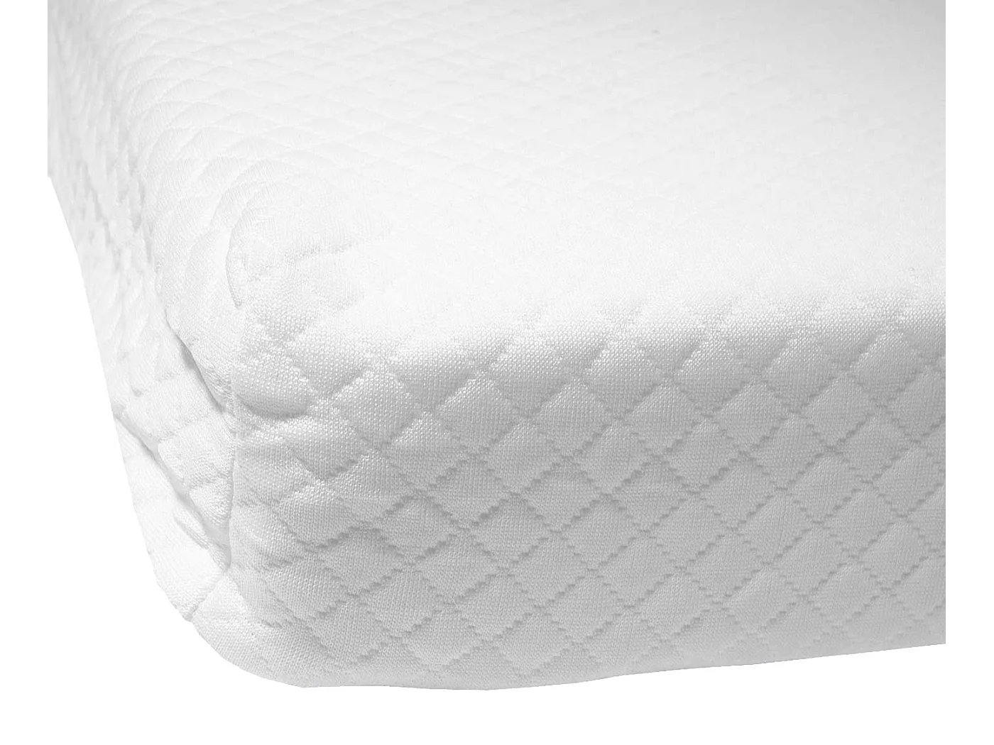 10cm Surmatelas en mousse à froid HWC-E63, Couvre-matelas, housse de matelas - 140x200cm