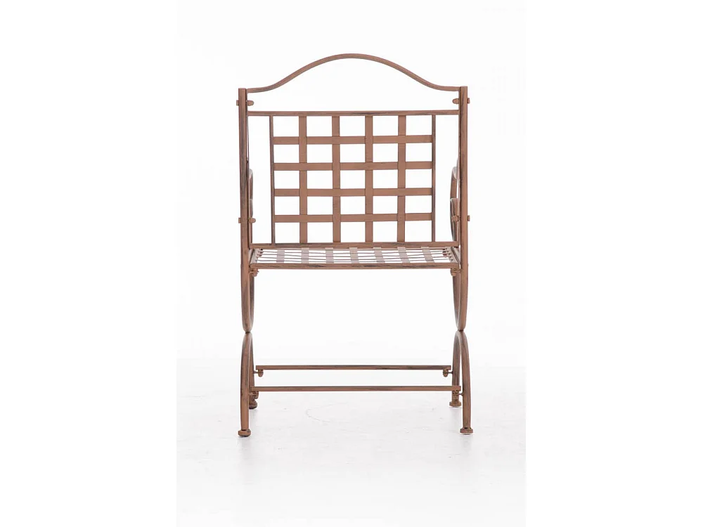 Chaises de jardin - Métal - Marron antique - Lotta
