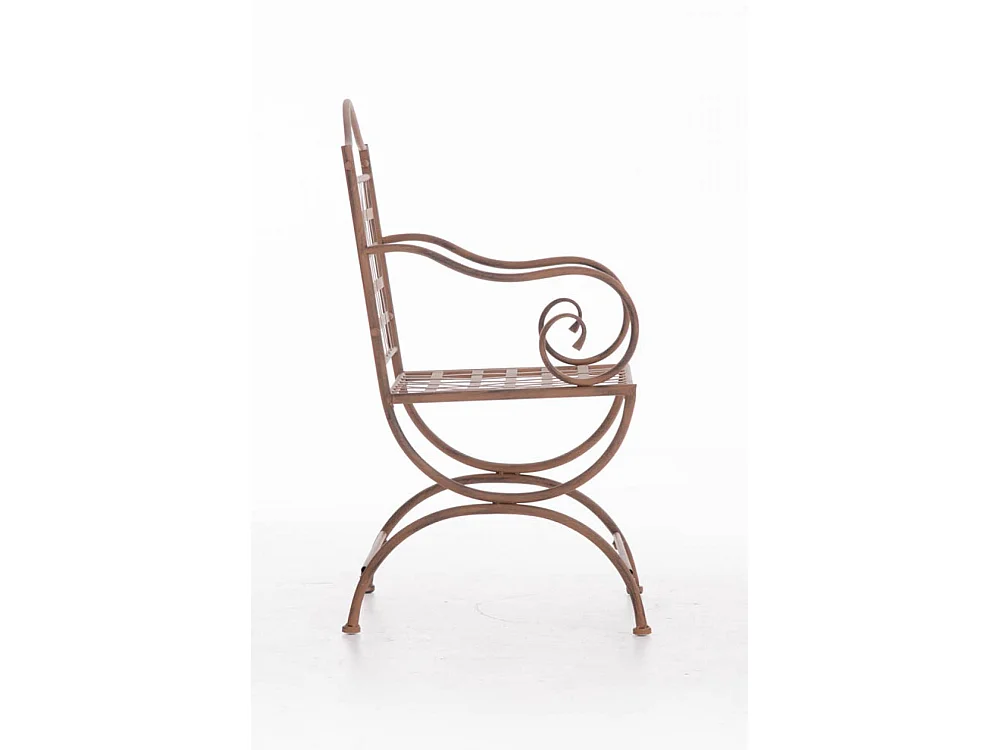 Chaises de jardin - Métal - Marron antique - Lotta