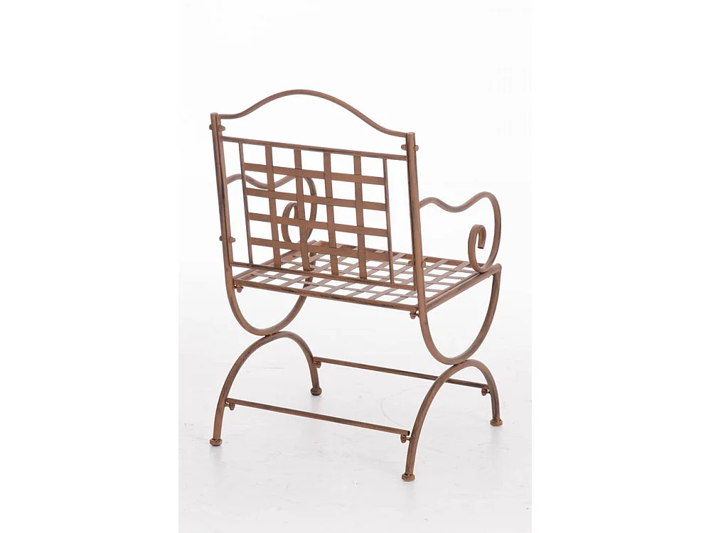 Chaises de jardin - Métal - Marron antique - Lotta